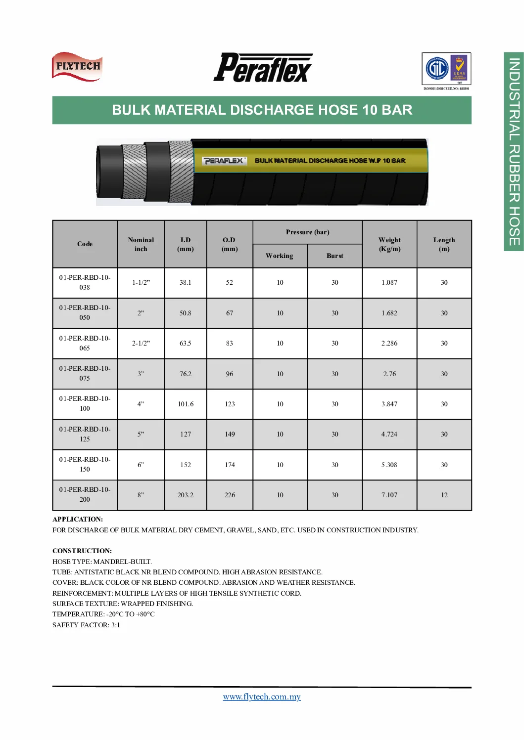 peraflex-bulk-material-discharge-rubber-hose-10-bar