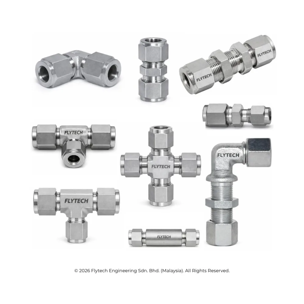 Bulkhead Union Elbow Tube Fitting
