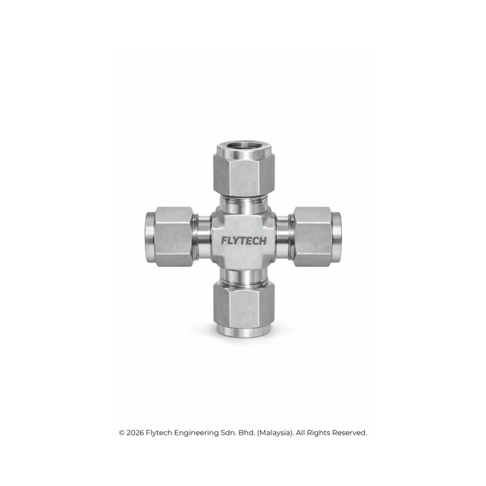 Union Cross Tube Fitting
