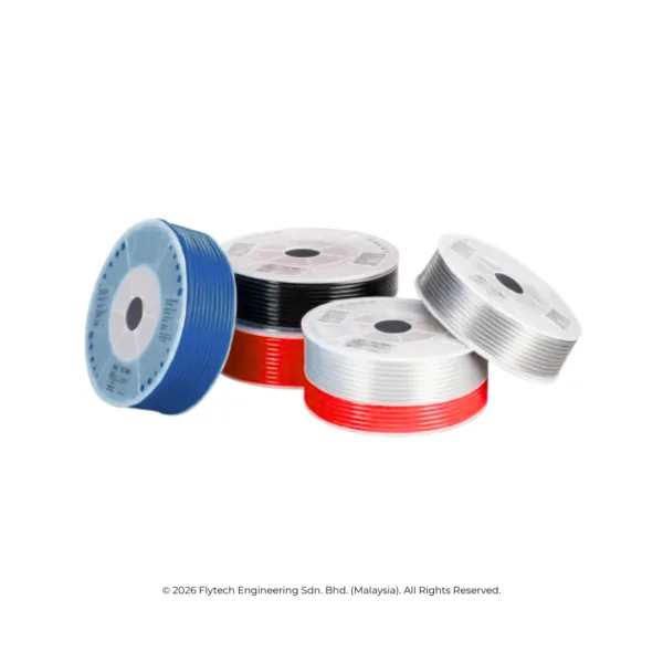 Polyurethane pneumatic tubing PU flexible air line coloured Flytech Engineering Klang Malaysia