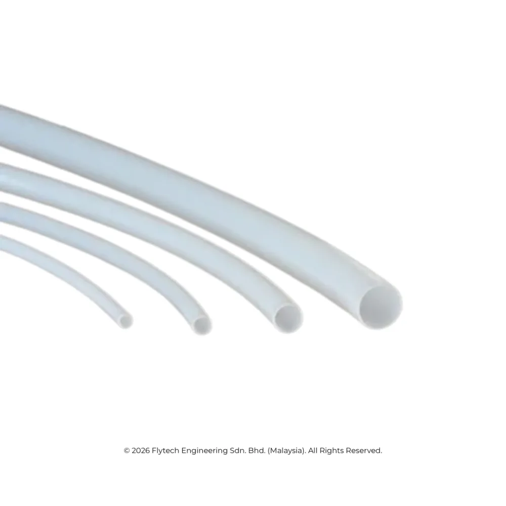 PTFE tubing Teflon tube chemical resistant analyser line Flytech Engineering Klang Malaysia