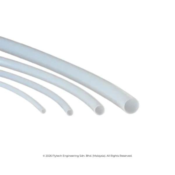 PTFE tubing Teflon tube chemical resistant analyser line Flytech Engineering Klang Malaysia