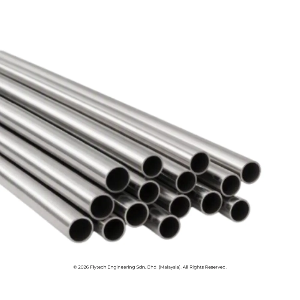 Seamless stainless steel tubing SS316 SS316L instrumentation ASTM A269 Flytech Engineering Klang Malaysia