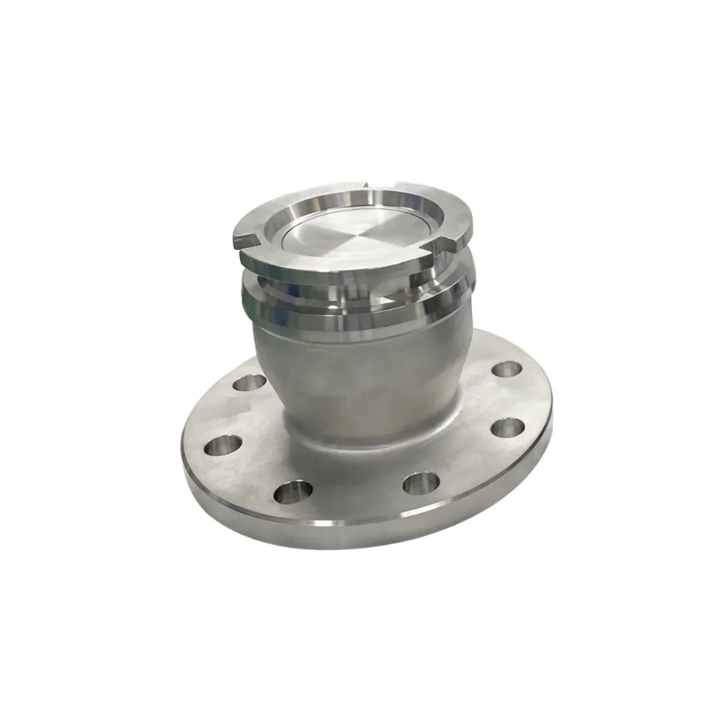 CG-LOK tank unit flange dry disconnect coupling ANSI 150 lbs stainless steel Flytech Engineering Klang Malaysia